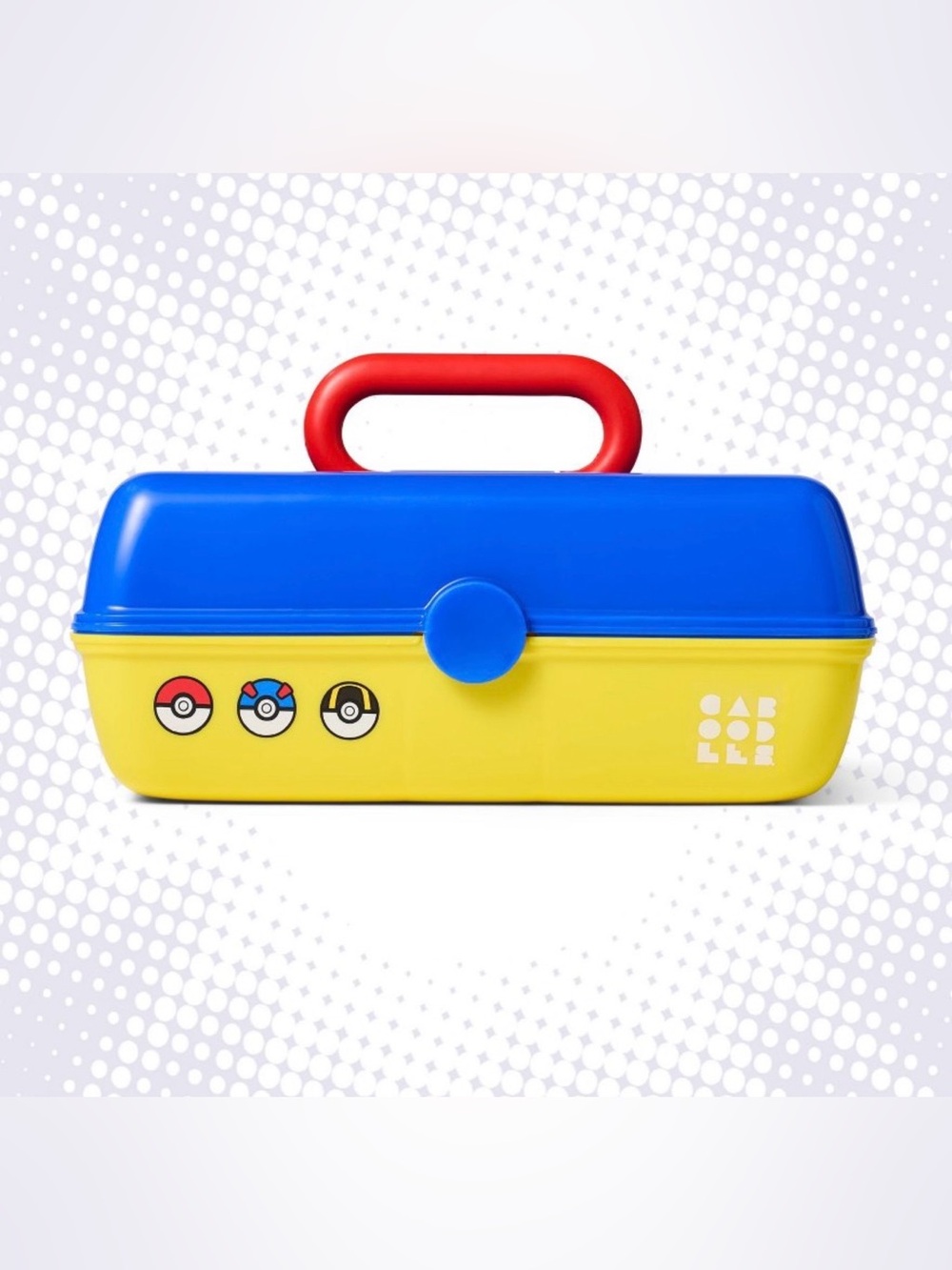 Caboodles Storage Stationary Case Box Pokémon Target Limited Poke Ball BRAND NEW